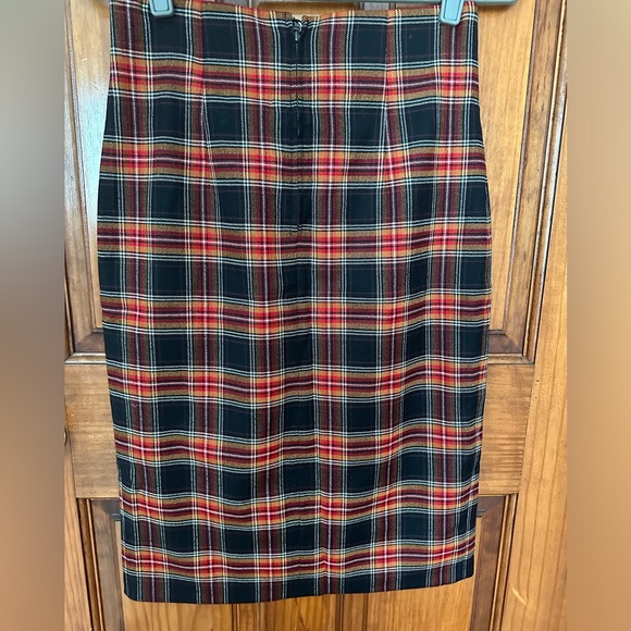 New York Industrie Pencil Plaid Skirt in US Size 6 - Picture 7 of 10
